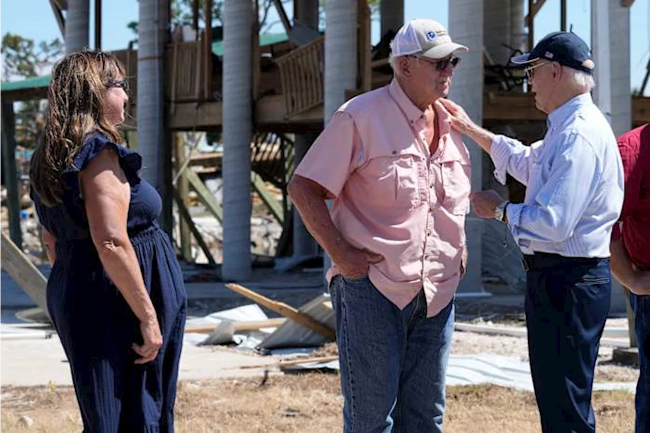 Biden seeks nearly $100 billion in emergency disaster aid after Hurricanes Helene and Milton