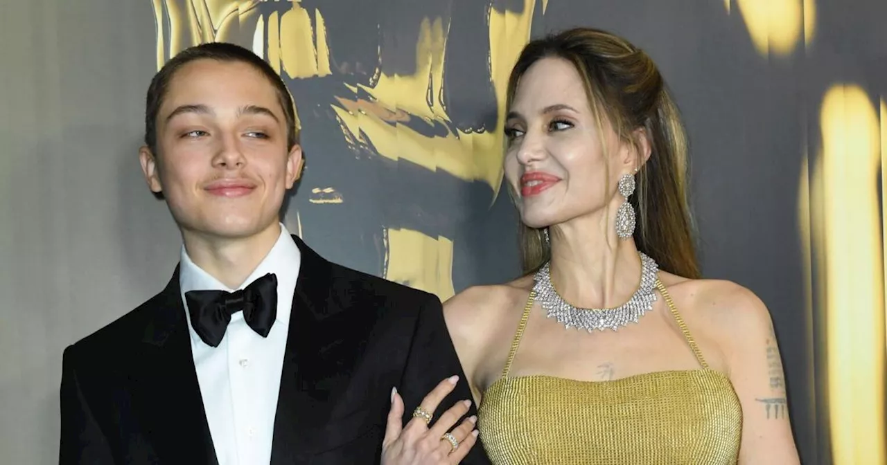 Glamourös: Angelina Jolie mit Sohn Knox auf dem roten Teppich