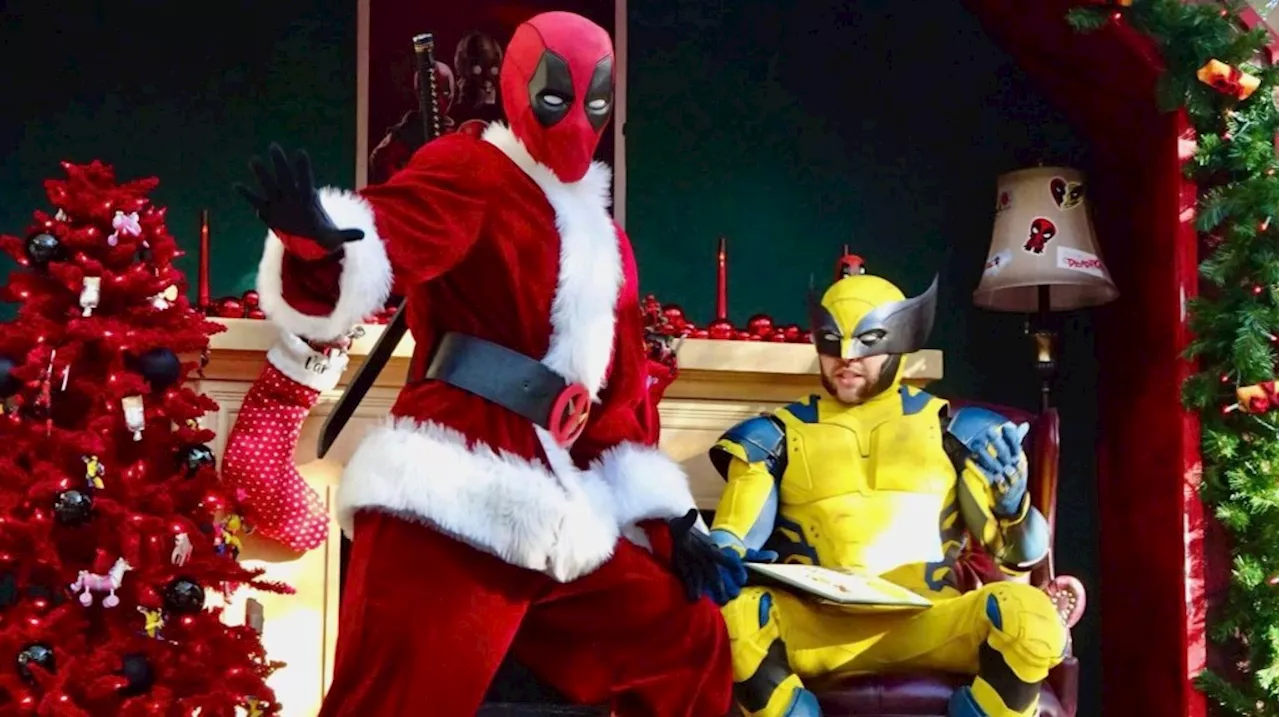 Deadpool and Wolverine return to Disneyland in ‘naughty’ holiday show