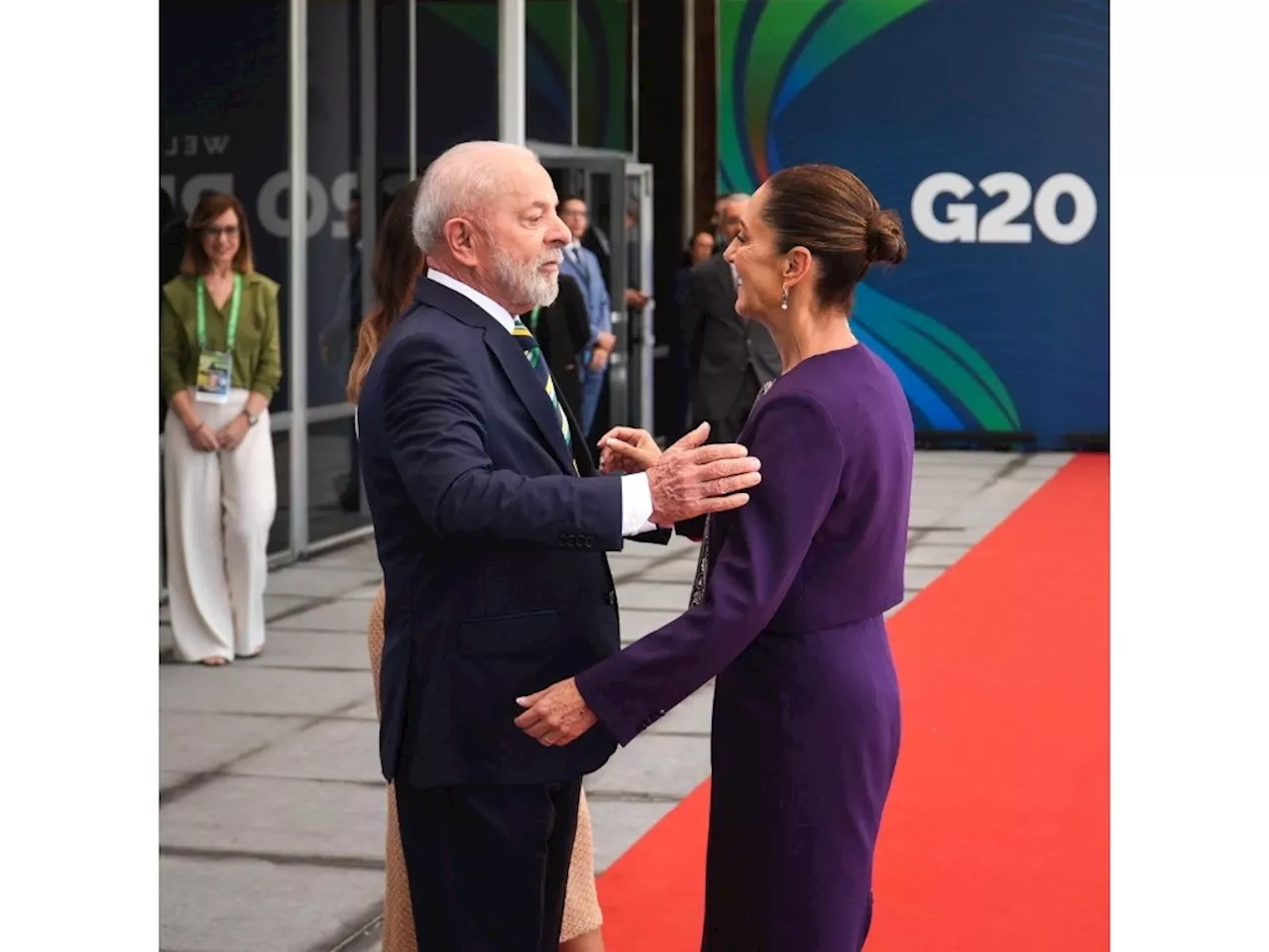 Claudia Sheinbaum inicia actividades en la Cumbre del G20