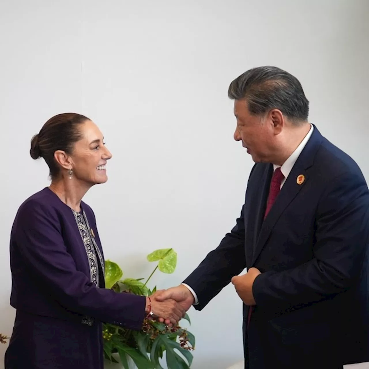 Se reúne Sheinbaum con presidentes de China y Vietnam en la G20