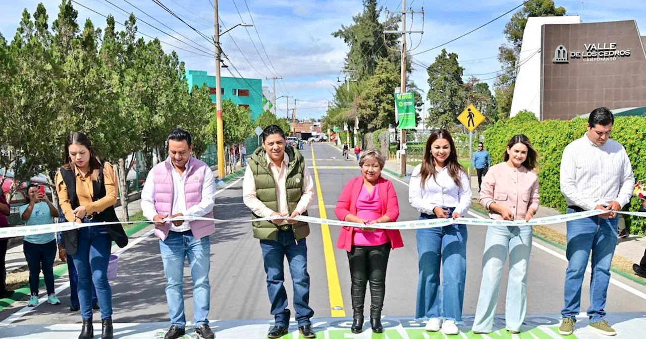 Ricardo Gallardo entrega una reluciente Avenida Kukulkán en la capital potosina