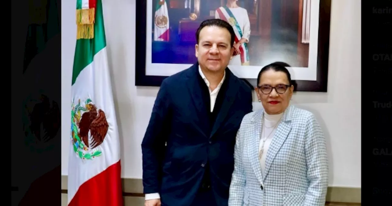 Segob y Esteban Villegas acuerdan trabajar coordinadamente por los habitantes de Durango