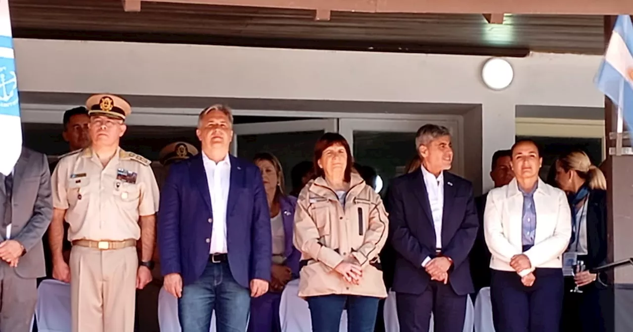 Fuerte mensaje de sintonía de Llaryora a Bullrich en la llegada de la Prefectura a Córdoba