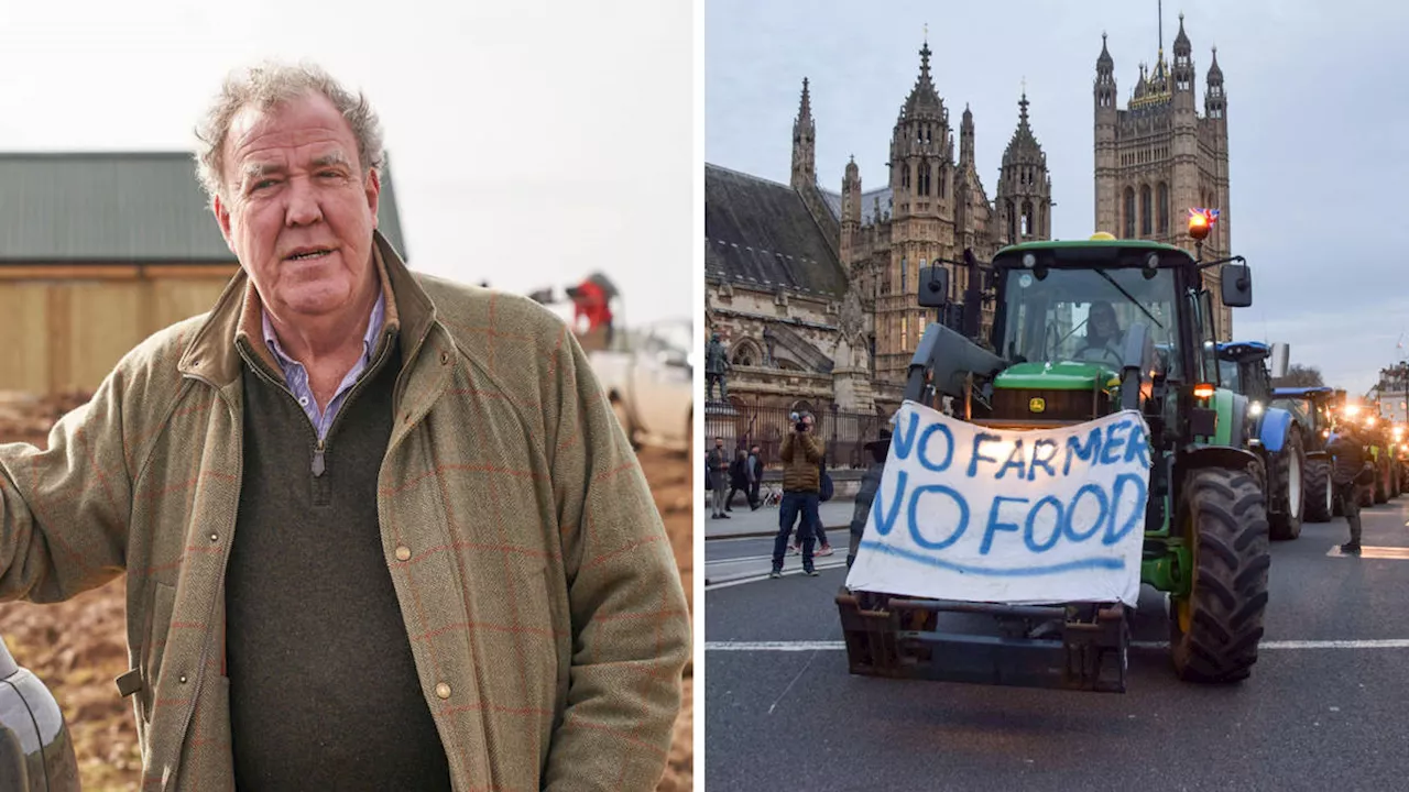 Jeremy Clarkson to lead 20,000 farmers in Parliament inheritance tax protest