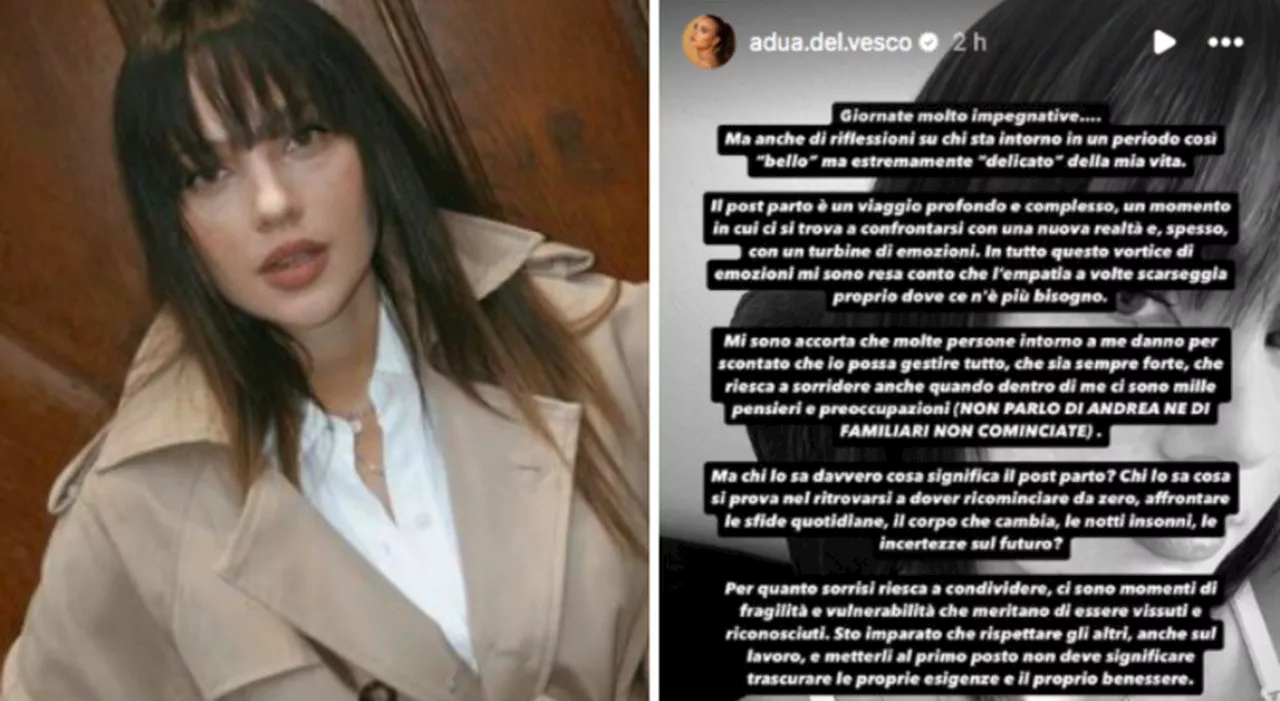 Rosalinda Cannavò sul post parto: «Ci vuole più comprensione per le mamme, anche sul lavoro. Si dà per scontat