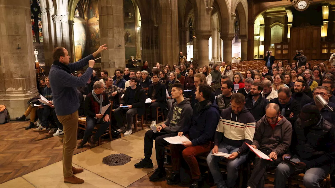 Réouverture de Notre-Dame de Paris : les Compagnons du chantier chanteront lors d’une messe