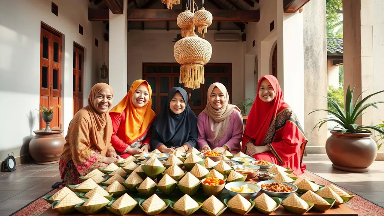 Lebaran Ketupat Adalah Tradisi Unik Umat Muslim di Indonesia