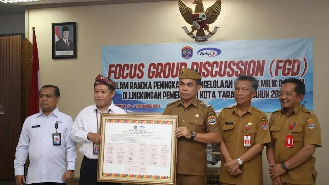 Pemkot Tarakan Bersama BPKP Kaltara Gelar FGD untuk Optimalisasi Pengelolaan Barang Milik Daerah