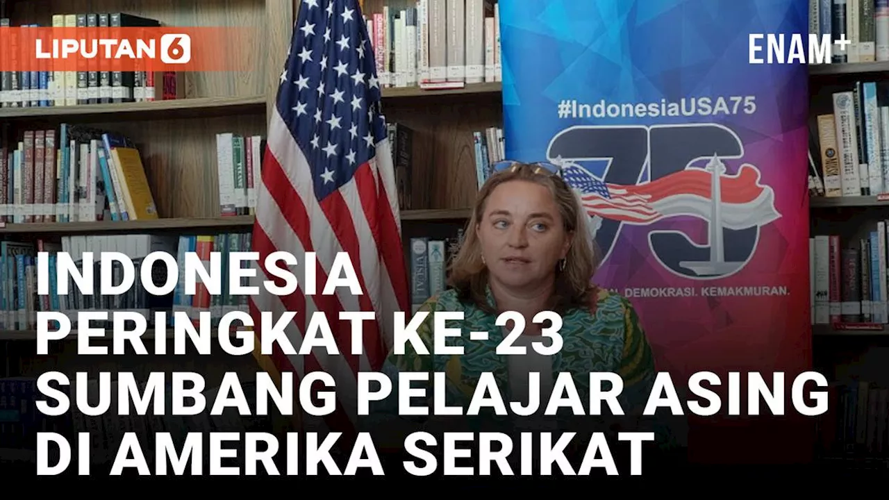 VIDEO: Indonesia Peringkat ke-23 Penyumbang Pelajar Asing di AS