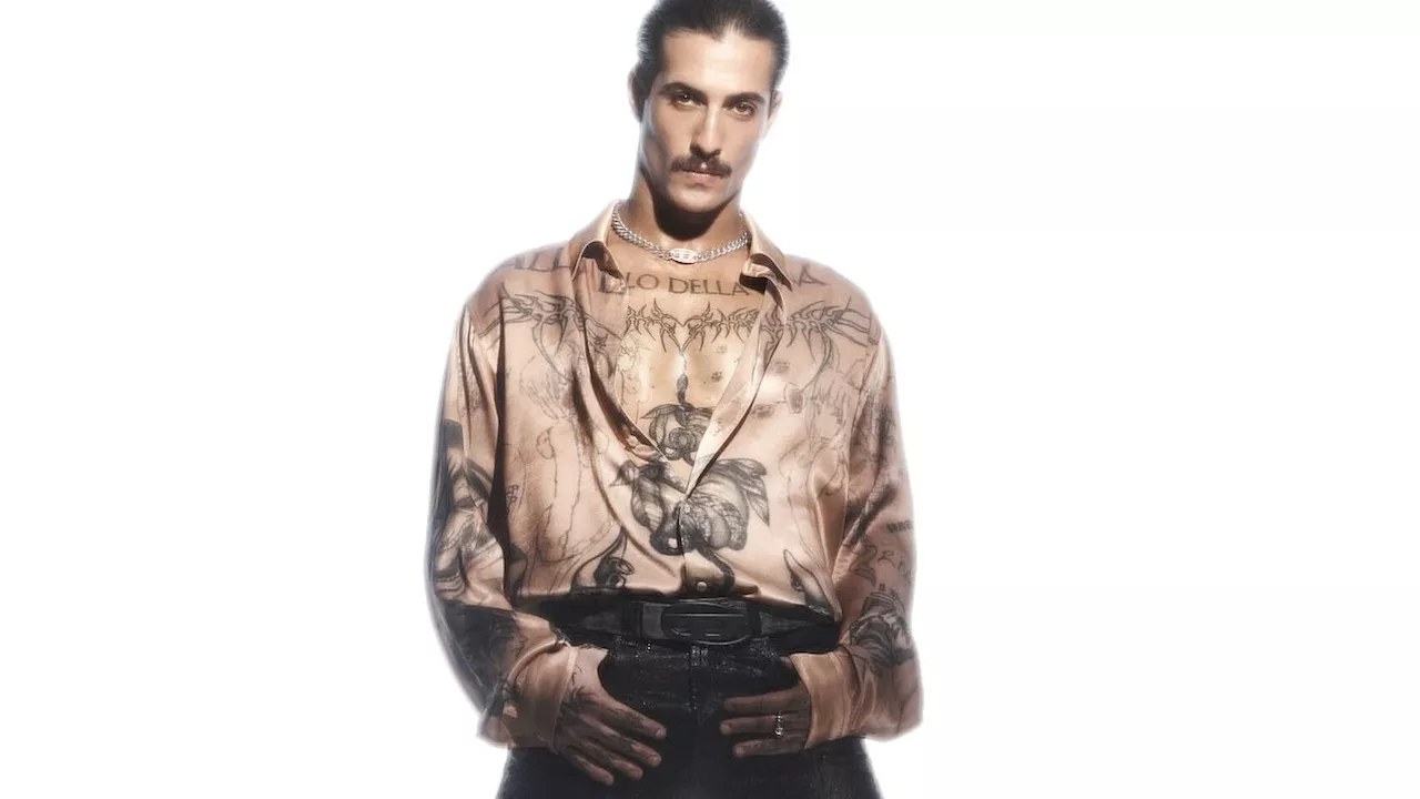 Moda: i tatuaggi di Damiano David diventano 'indossabili'