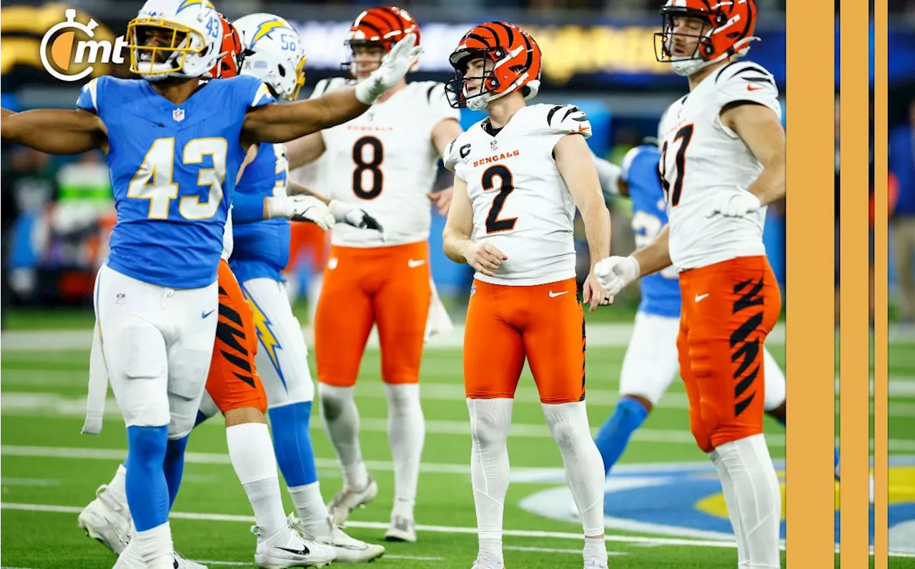 Chargers se aprovechan de las fallas de McPherson y vencen a unos combativos Bengals