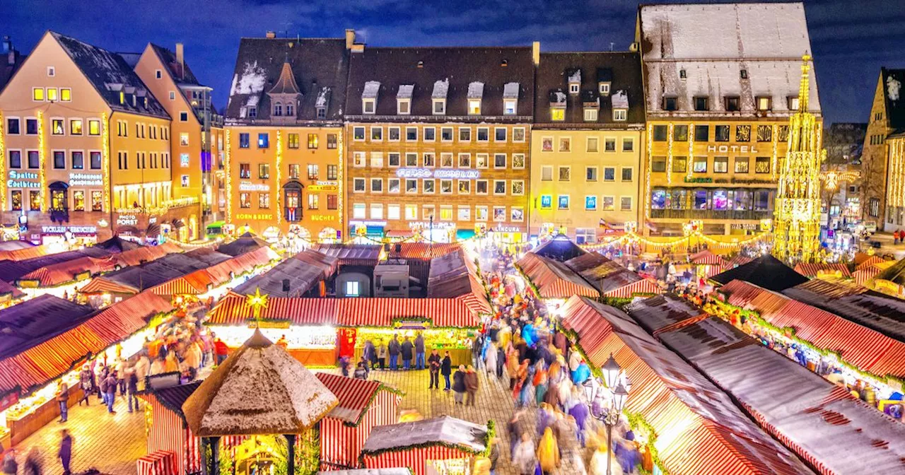 Pretty German city with a magical Christmas market known for its gingerbread