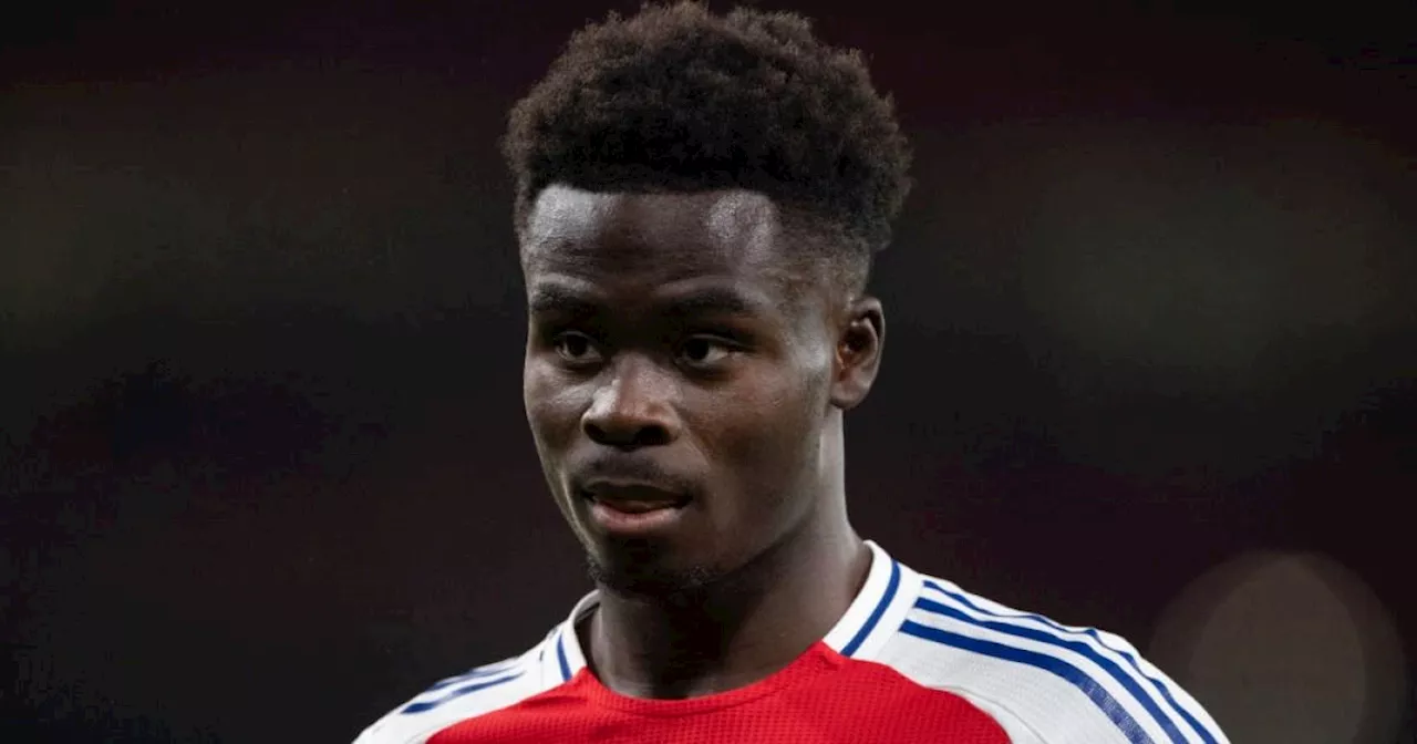 Arsenal superstar Bukayo Saka is overrated, reckons Manchester United hero