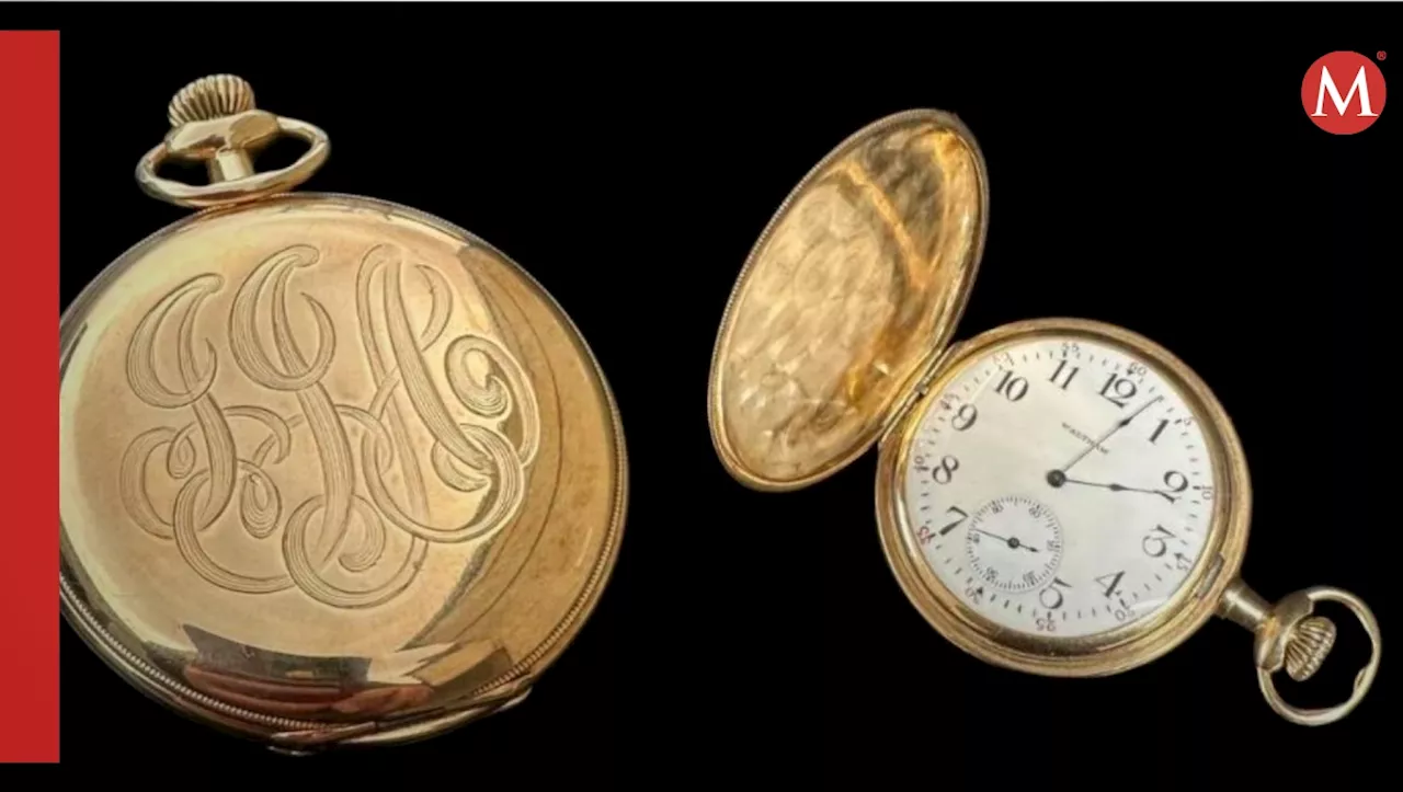 Reloj del capitán que salvó a 700 pasajeros del Titanic alcanza precio récord en subasta