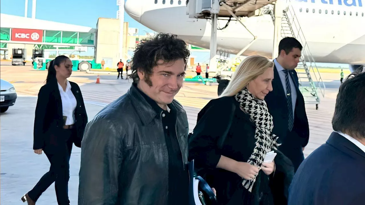 Javier Milei se encuentra en Brasil para participar del G20: su agenda