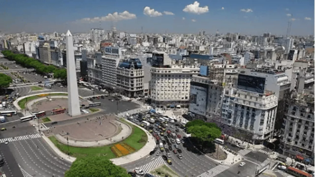 La inteligencia artificial reveló cómo se vería la Ciudad de Buenos Aires si tuviera montañas