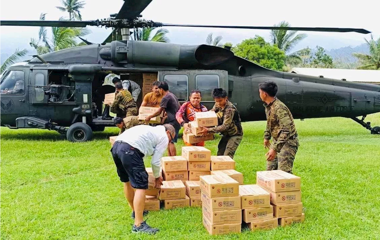 Air Force assets on standby for disaster response ops