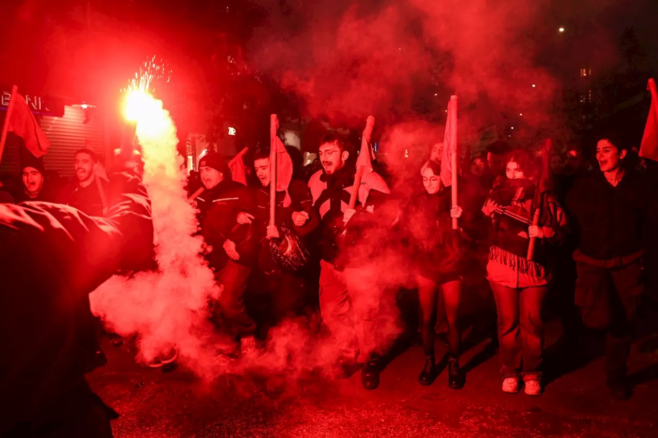 Thousands march through Athens to mark student uprising