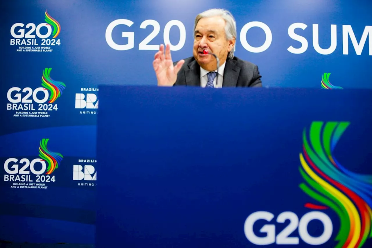 UN chief urges G20 ‘leadership’ on stalled climate talks