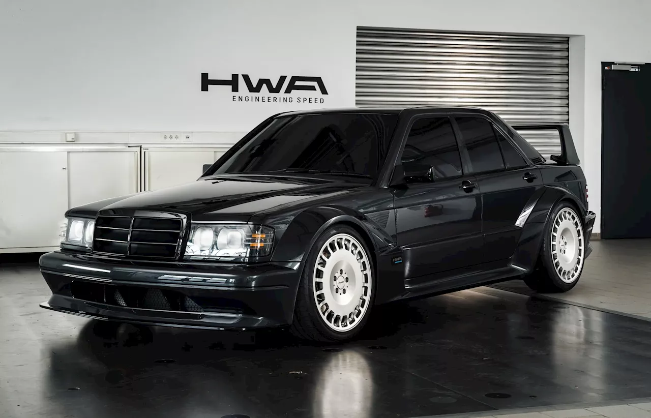 HWA shows bespoke chassis of modern Mercedes 190 E Evo II