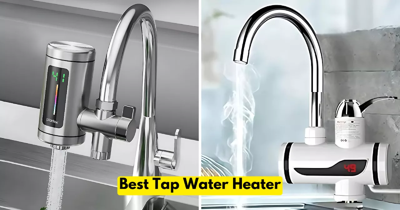 टोंटी वाले इन Tap Water Heater से फटाफट निकलेगा गर्म पानी, 60% तक की छूट से Amazon पर मची है लूट