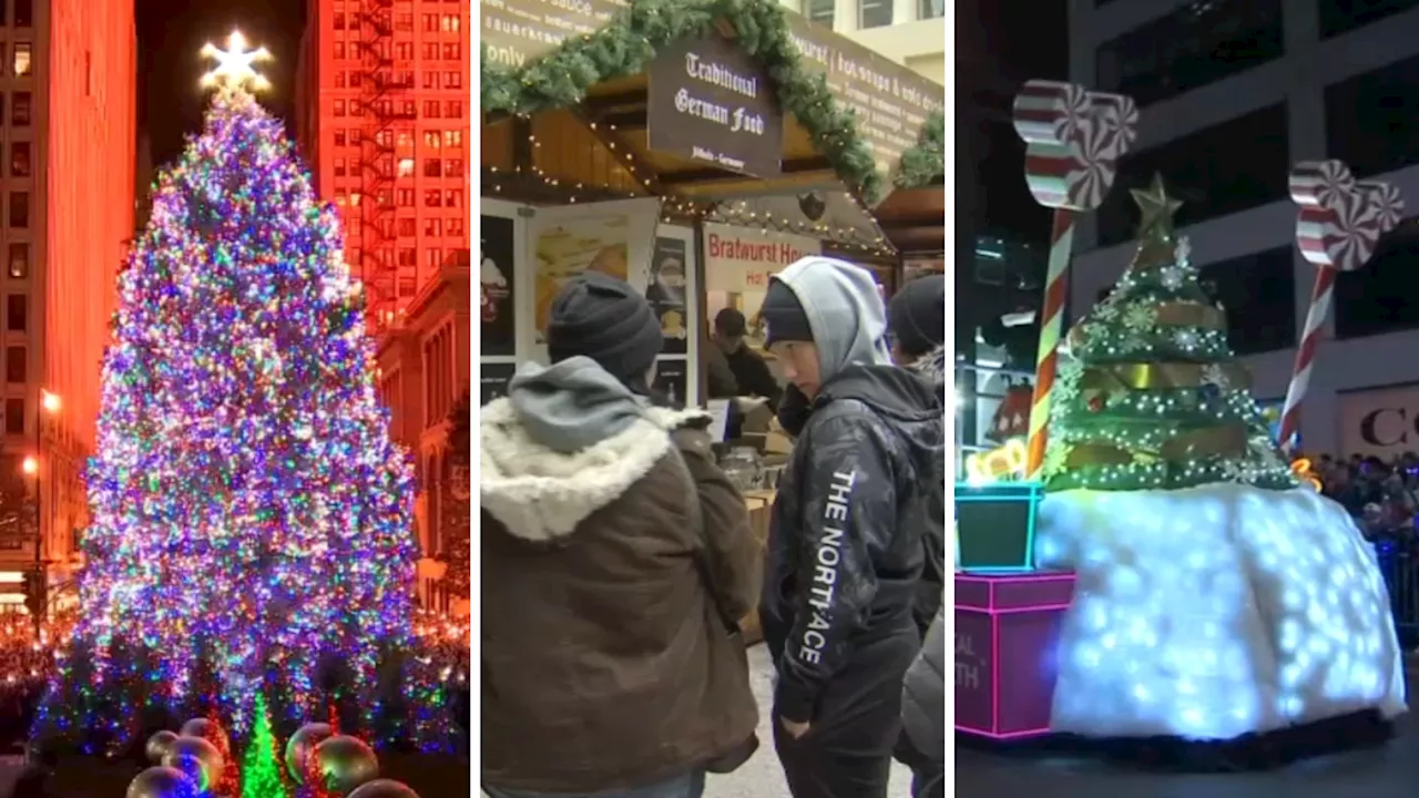 Chicago holiday traditions planned this week: Christkindlmarket, tree lighting and more