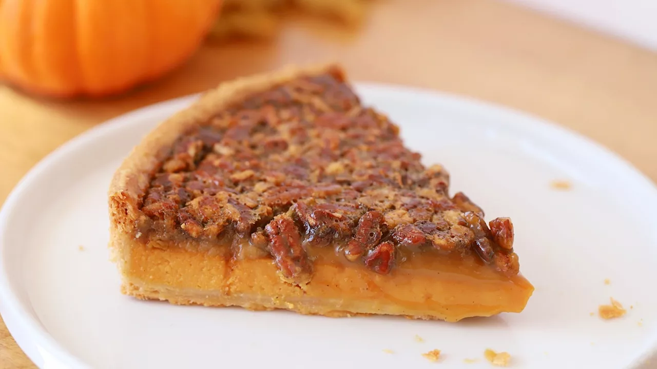 Cake Monkey Bakery has a mash-up pie for both pecan and pumpkin lovers