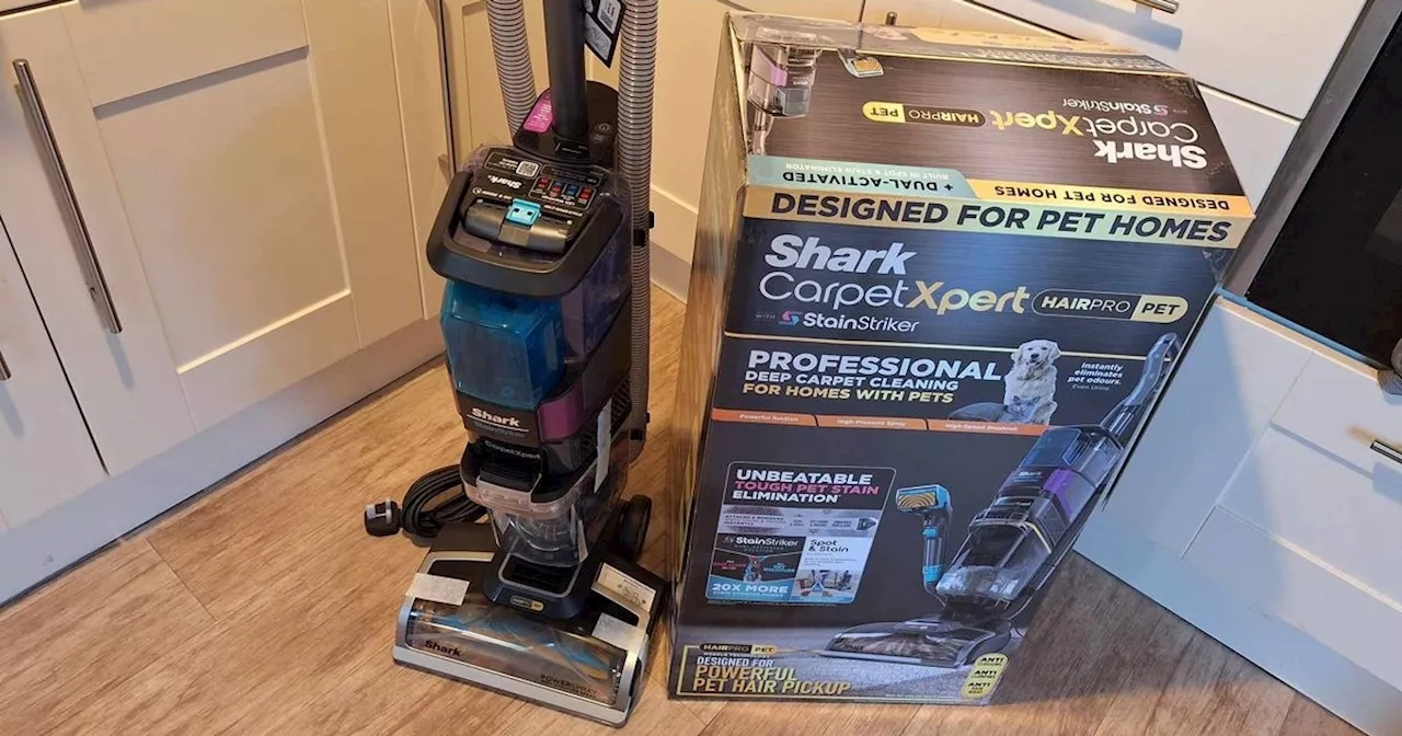 Shark cleaner that left my carpets looking 'like new' has £100 off