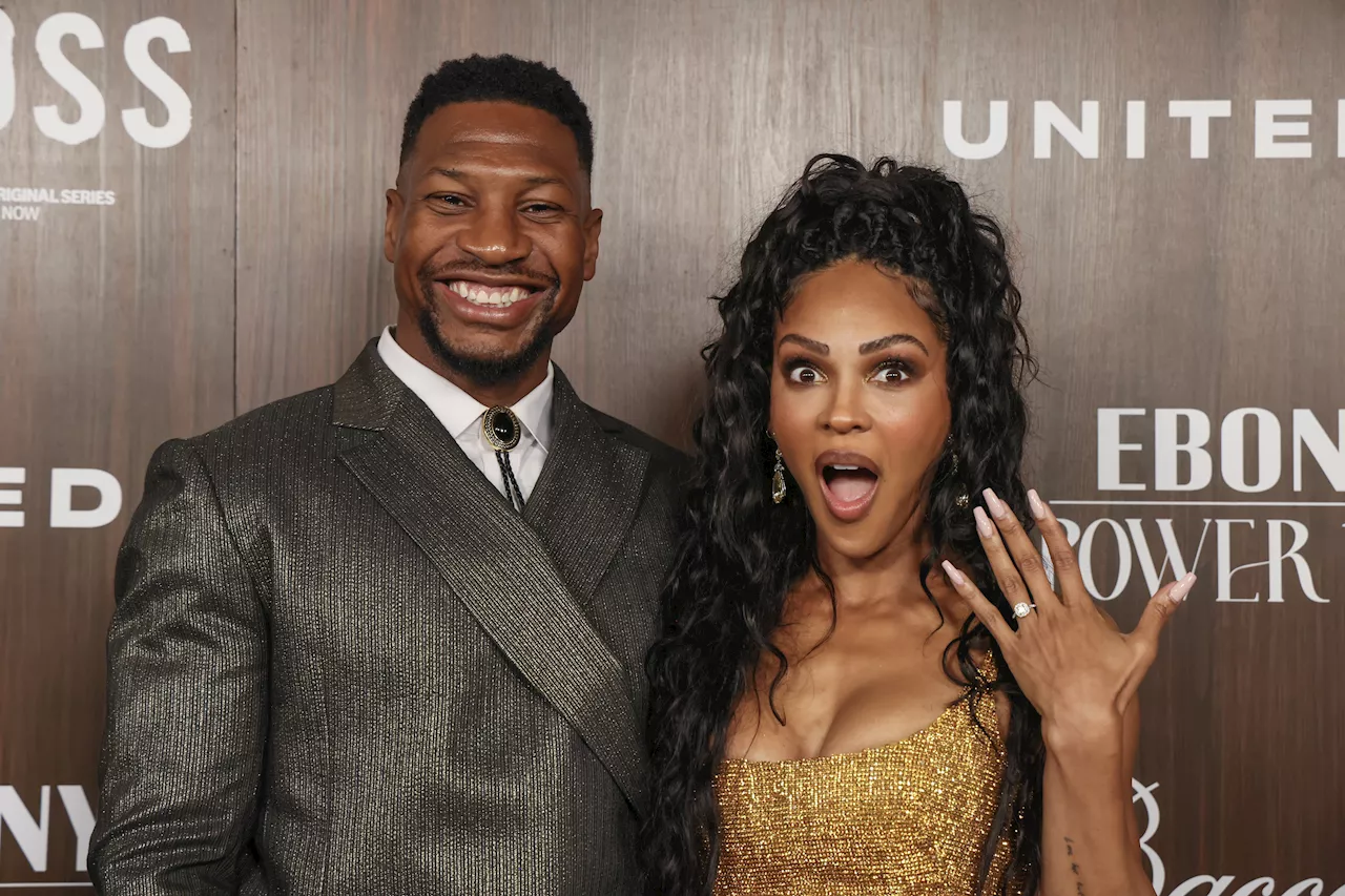 Meagan Good Shows Stunning Ring as She Confirms Jonathan Majors Engagement