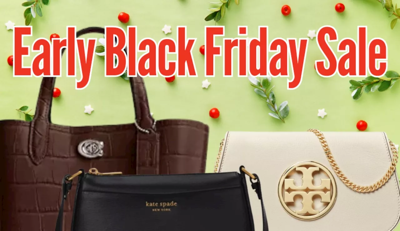 9 early Black Friday sales to shop for the best designer handbag deals from Coach, Kate Spade, Nordstrom & mo