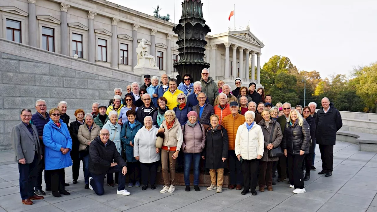 Bad Vöslauer LISTE Flammer besuchte Parlament in Wien