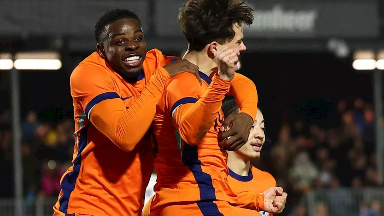 Jong Oranje speelt ook gelijk tegen Jong Engeland, met Jude Bellingham op de tribune