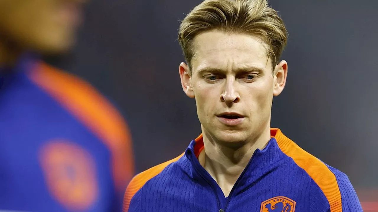 Oranje vertrekt zonder De Jong en Van Dijk naar Bosnië en Herzegovina, geen vervangers