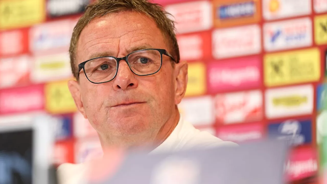 Nations League: Österreich vermasselt direkten Aufstieg, Trainer Ralf Rangnick überrascht