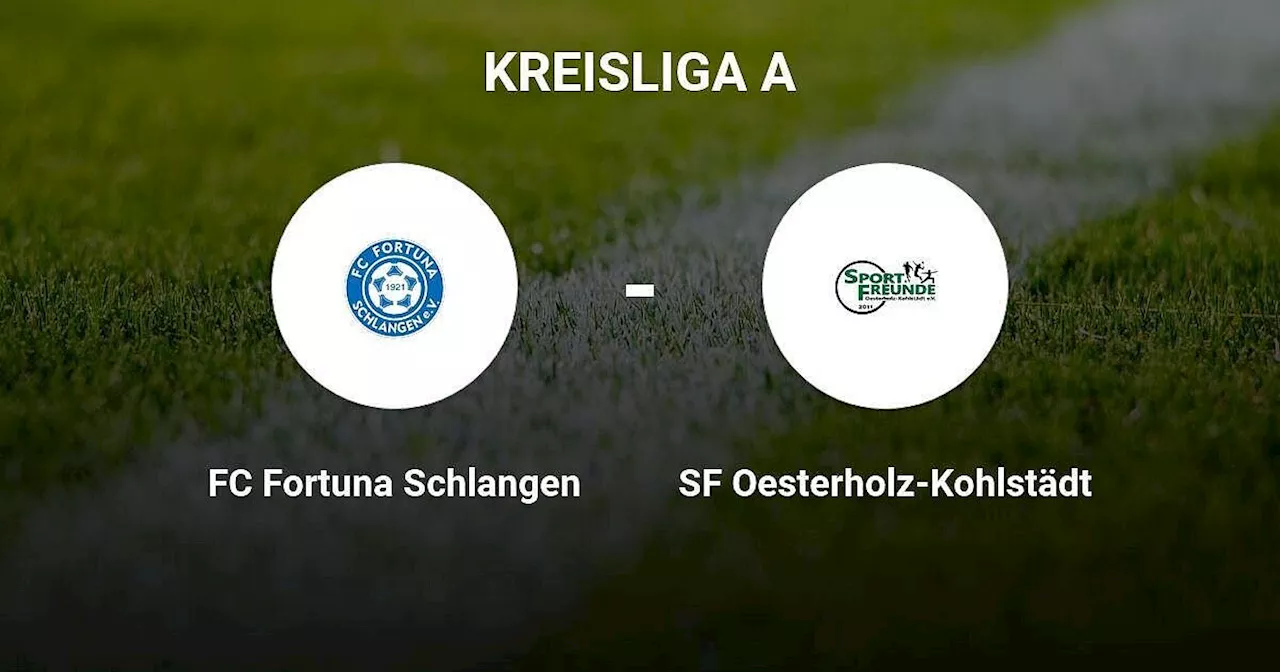 FC Fortuna Schlangen gewinnt gegen SF Oesterholz-Kohlstädt