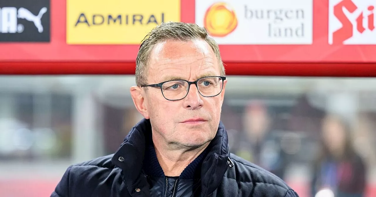 Nach Österreich-Patzer: Rangnick überrascht mit Fazit