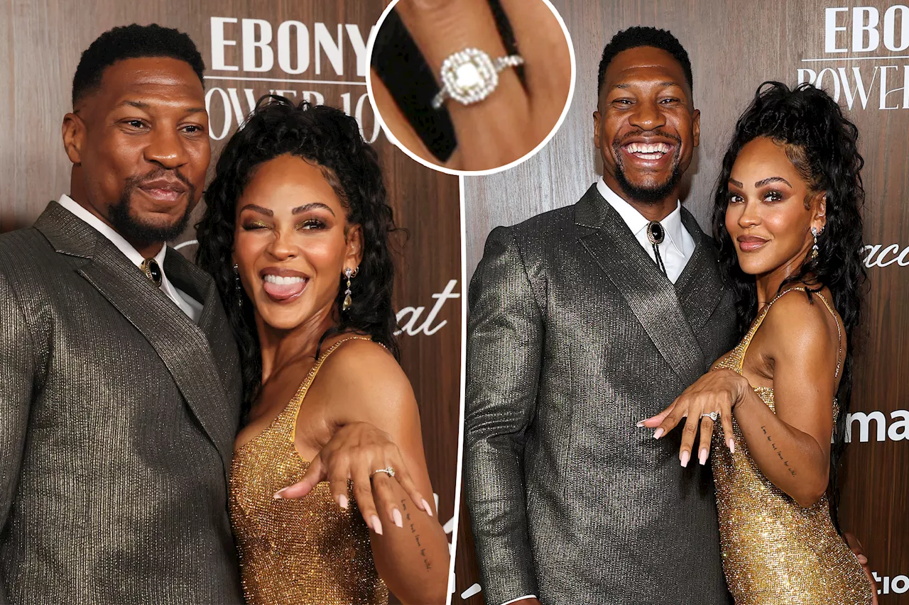 Jonathan Majors engaged to Meagan Good after being fired by Marvel for assault conviction