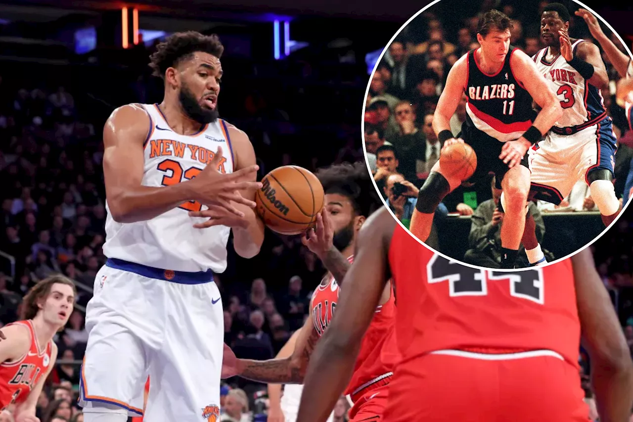 Karl-Anthony Towns owes impressive passing style to chance Arvydas Sabonis run-in