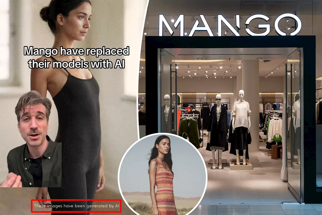 Mango's AI models slammed as 'false advertising' amid fears of lost jobs