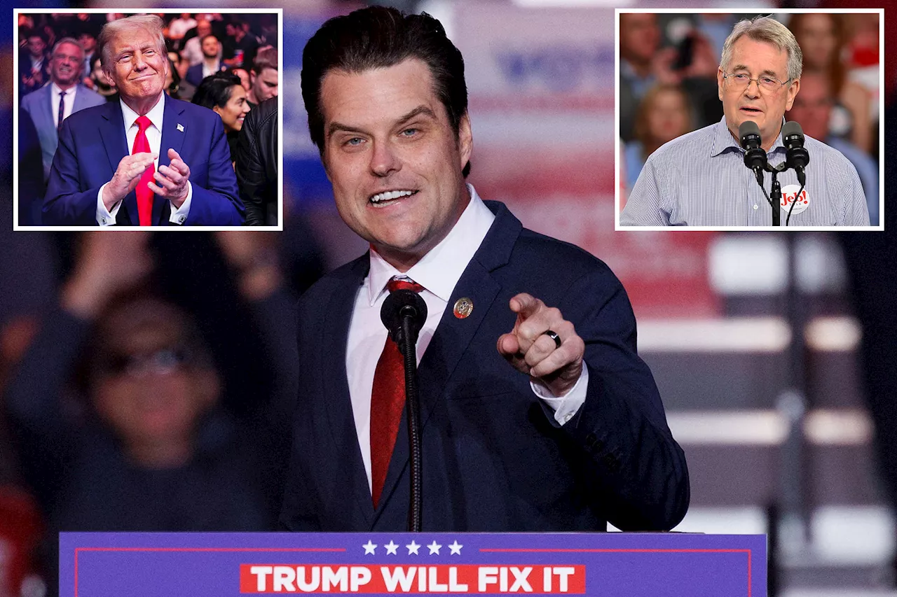 Matt Gaetz’s dad was surprised by his son being picked as Trump's AG