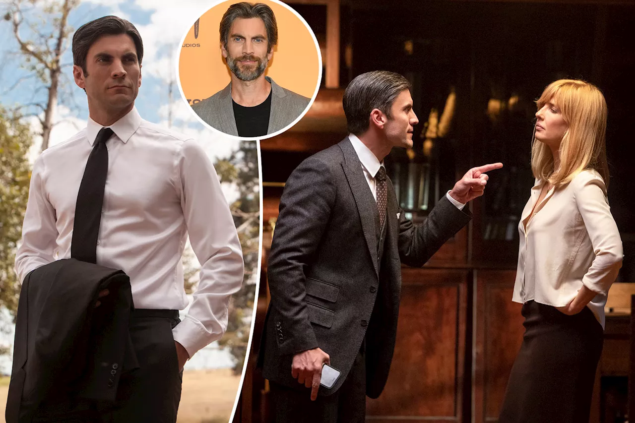 'Yellowstone' star Wes Bentley admits playing Jamie has been a 'real challenge' in his real life