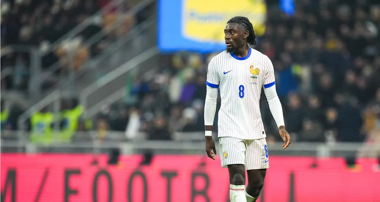 Equipe de France : Manu Koné a marqué l'histoire des Bleus hier contre l'Italie