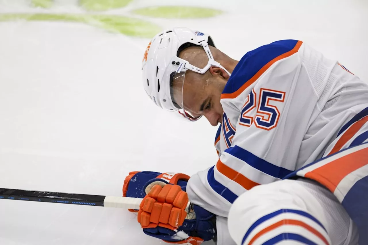 Oilers head coach expects Darnell Nurse out 5-10 days after Ryan Reaves hit