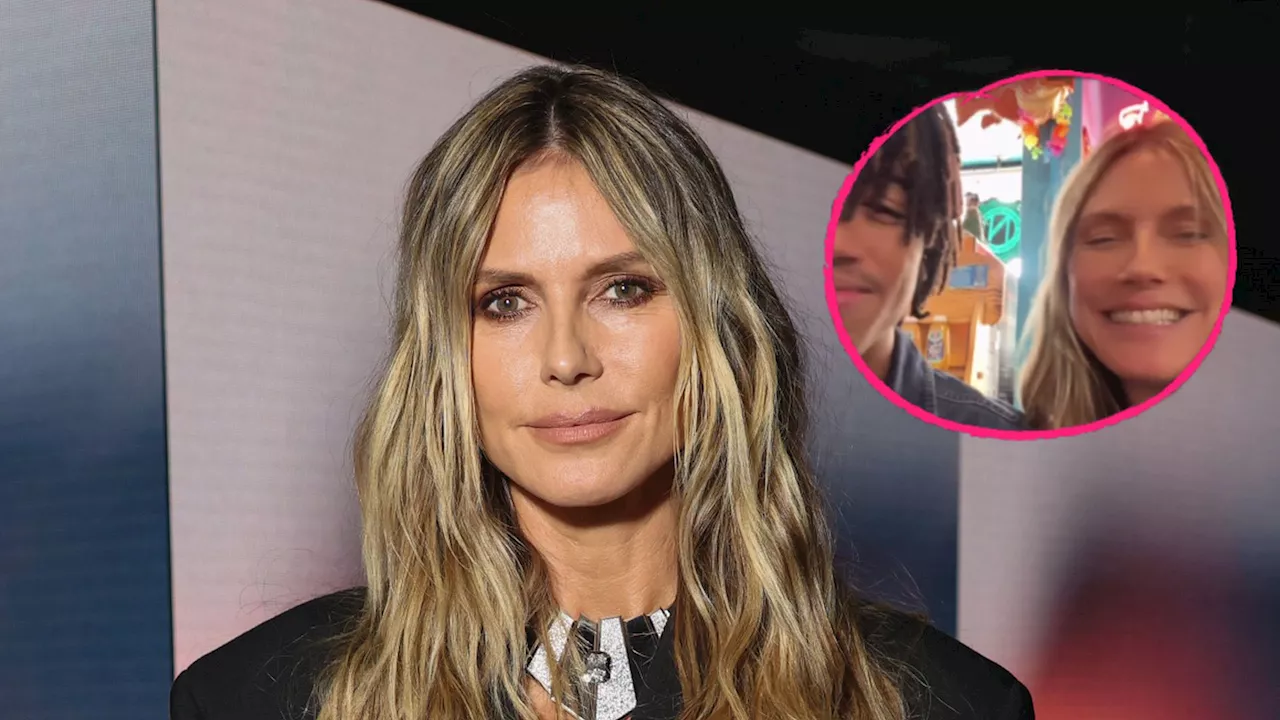 'Familienzeit': Heidi Klum besucht Sohn Henry am College