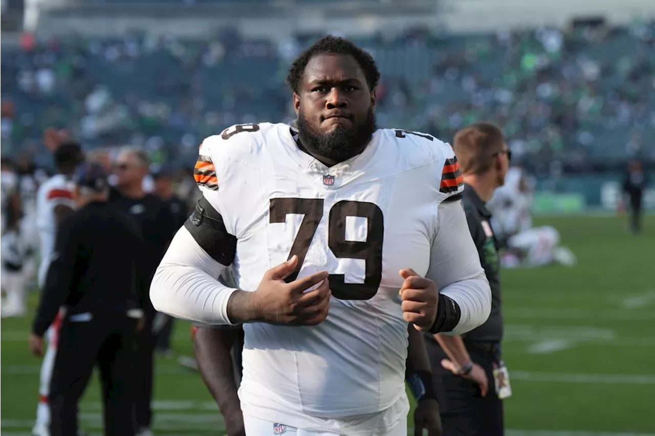 NFL: Beinbruch bei Browns-Profi Dawand Jones - Saison für Tackle beendet