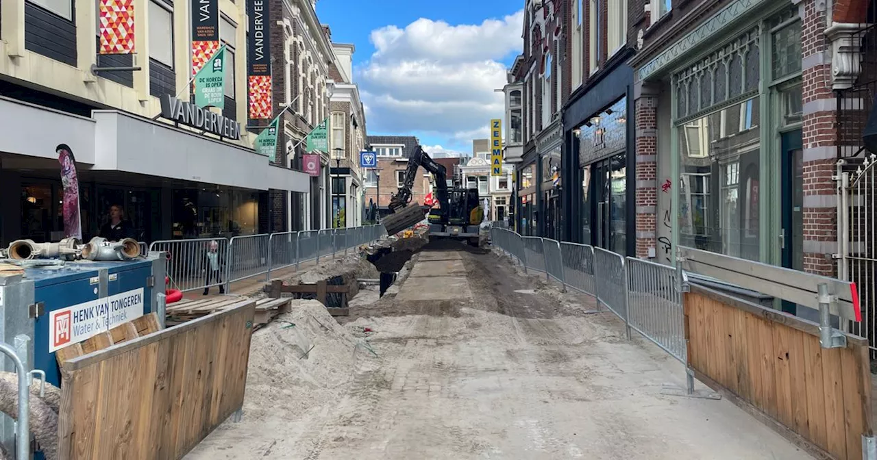 Miljoenen extra nodig voor herinrichting van winkelstraten in Assen