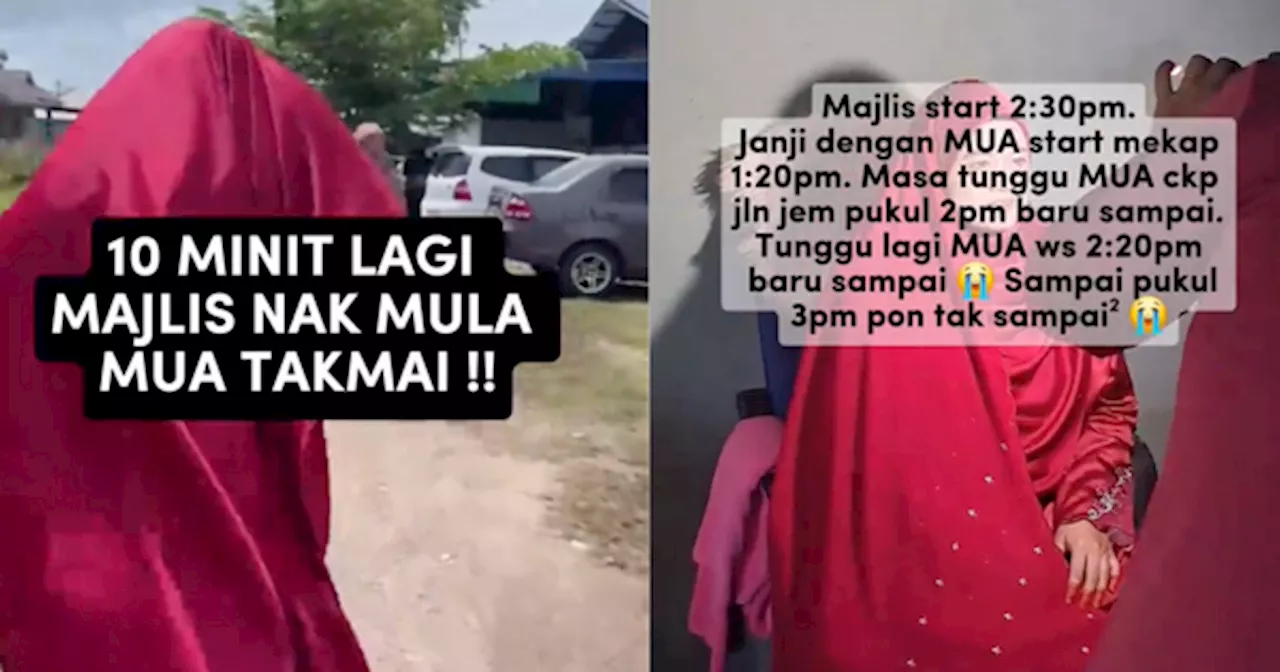 MUA 'Sidai' Pengantin Pada Hari Penting - 'Kalau Rasa Customer Ramai Jangan Tamak'