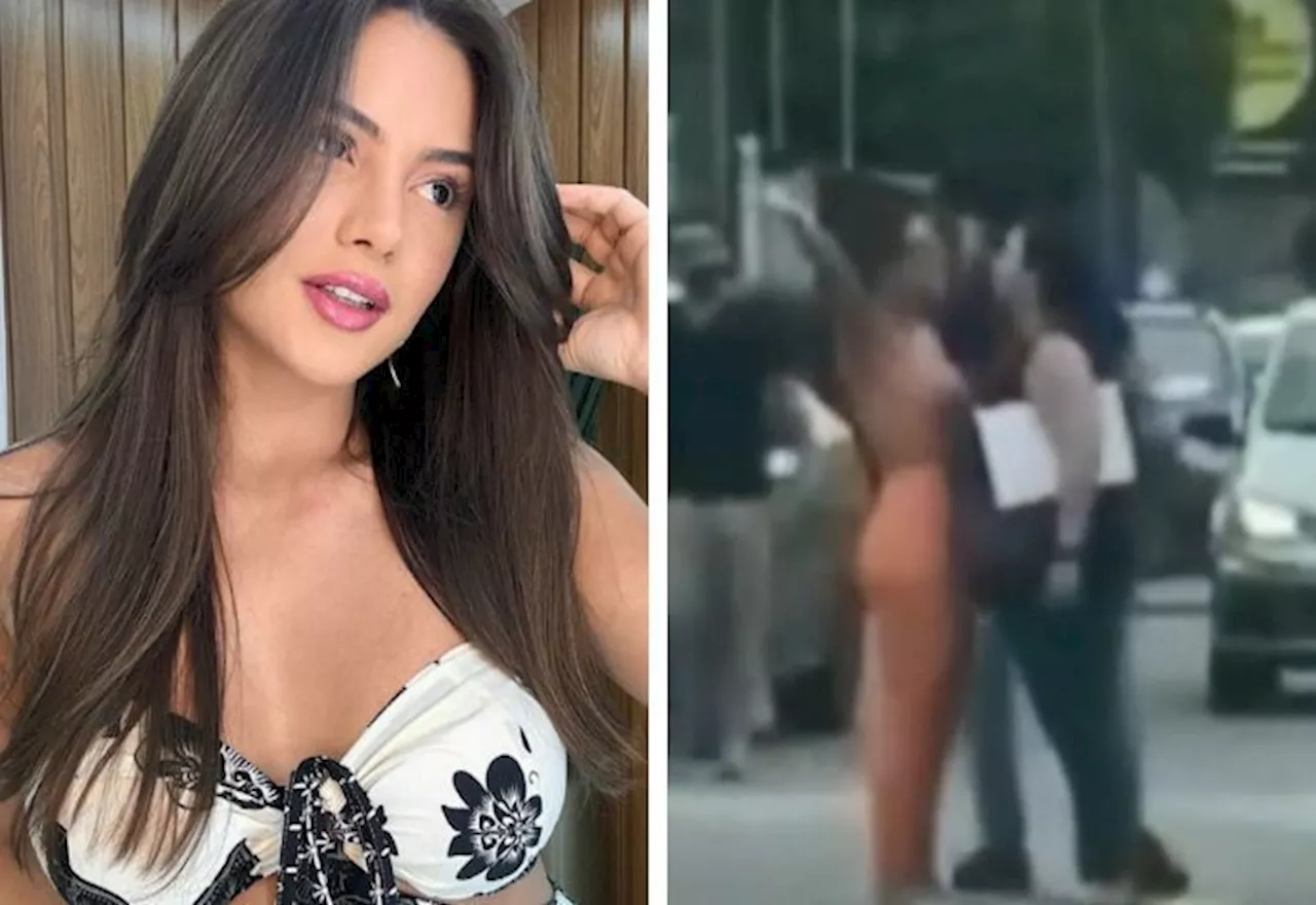 Influenciadora é presa após agredir a mãe no meio da rua