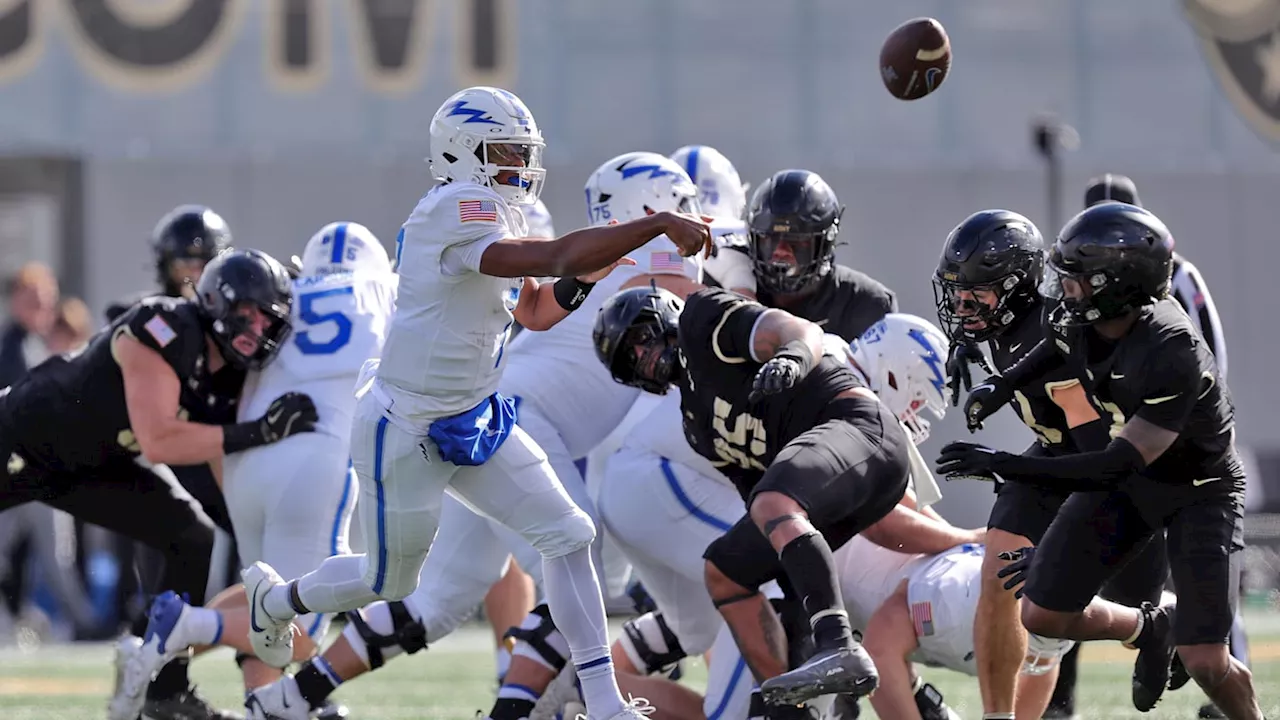 Air Force Falcons’ Perfect Passing Day Falls Short of Program Record